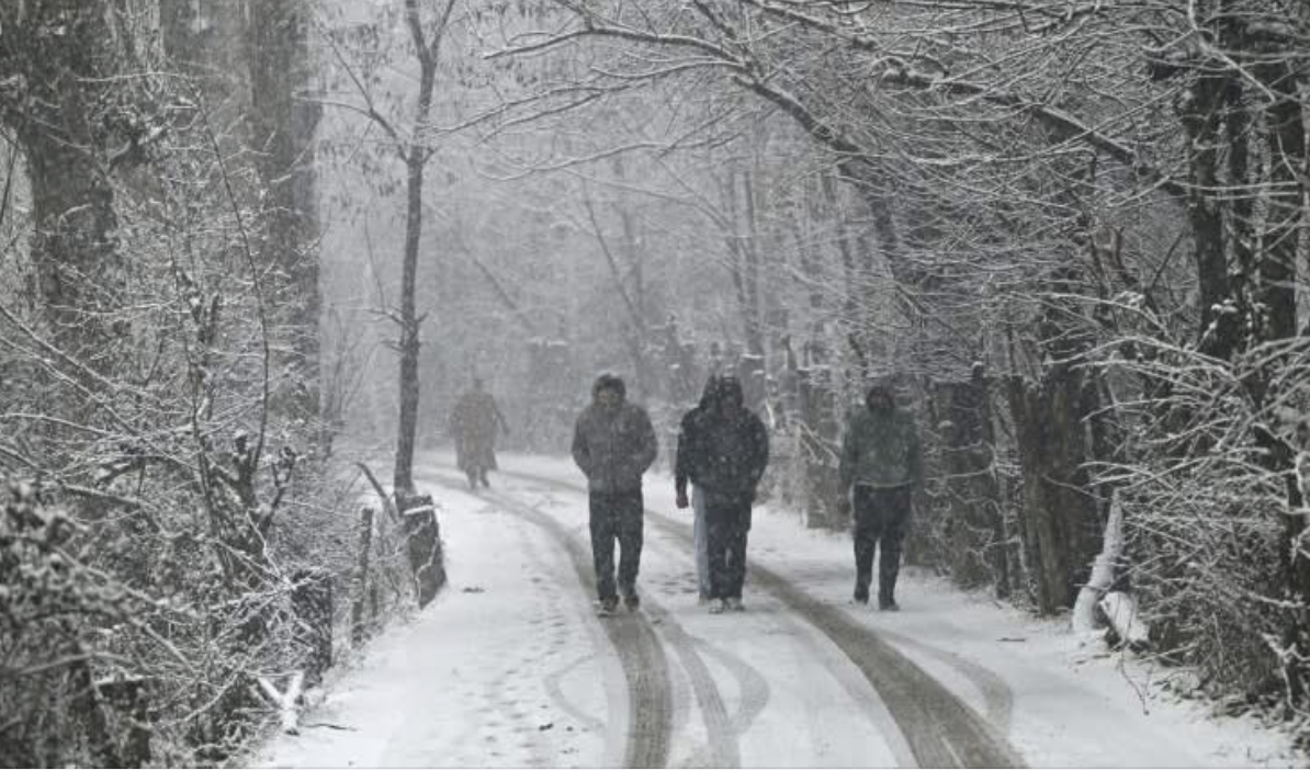 Kashmir Receives Fresh Snow, Wet Spell Predicted Ahead